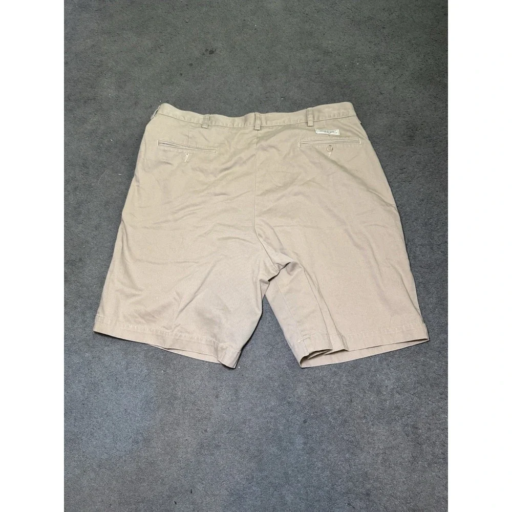 Polo Ralph Lauren Mens 40 Khaki Pleated Chino Shorts Classic Golf Casual